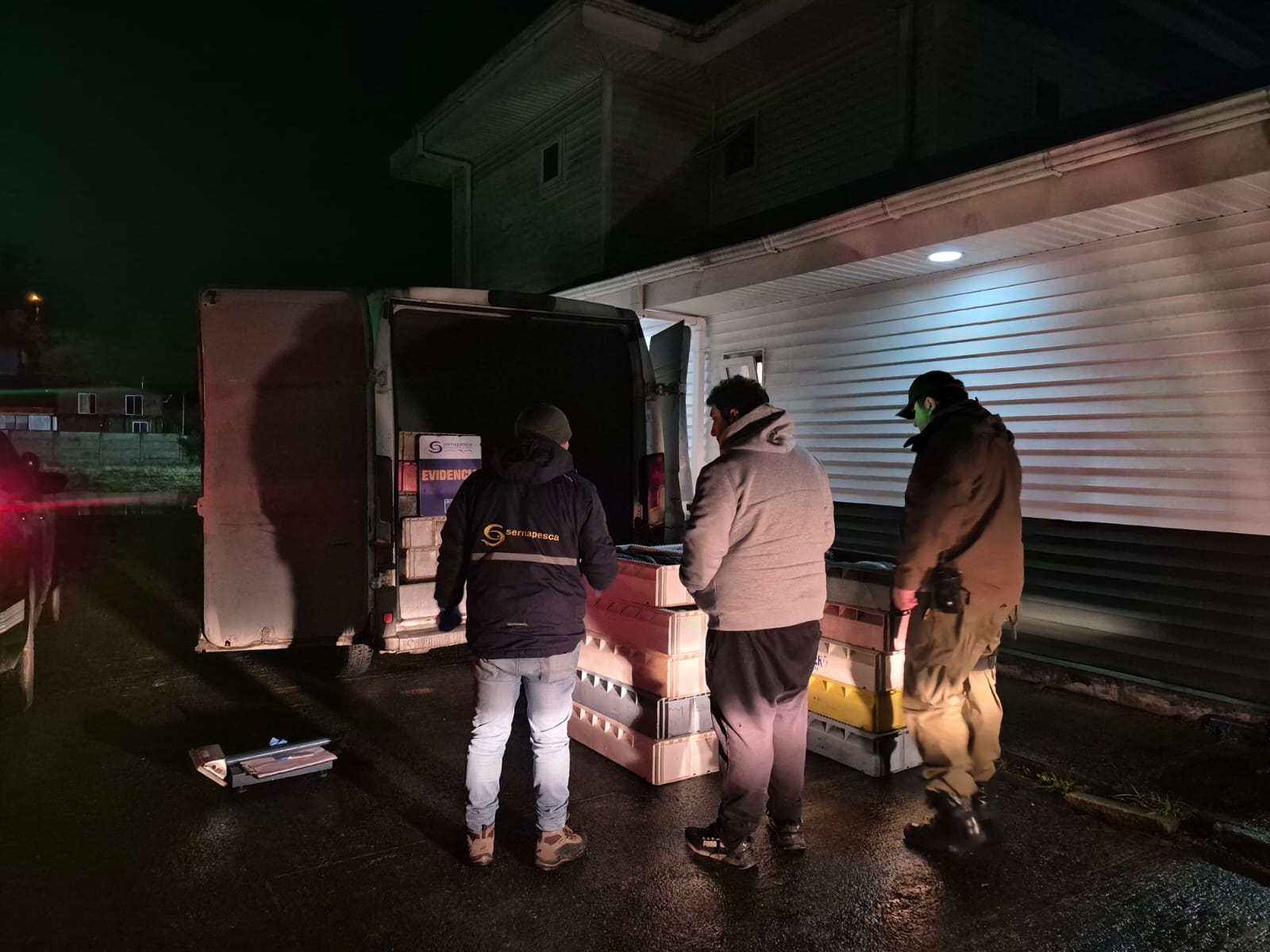 Decomisaron cerca de 2,9 toneladas de merluza austral por infracción a la Ley de Pesca en Pargua