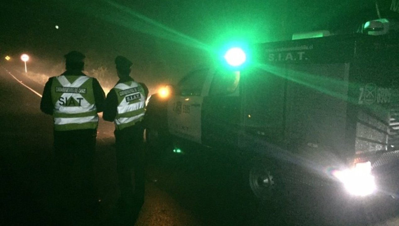 Dos personas perdieron la vida en igual número de accidentes en Puerto Montt y Maullín esta madrugada